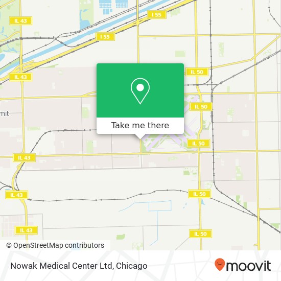 Nowak Medical Center Ltd map