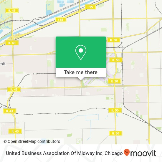 United Business Association Of Midway Inc map