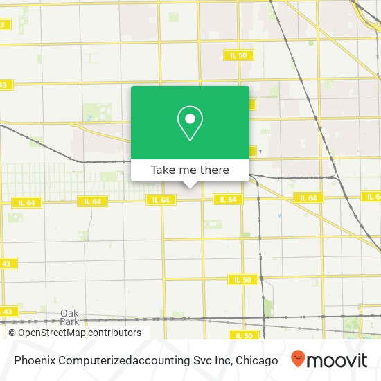 Mapa de Phoenix Computerizedaccounting Svc Inc