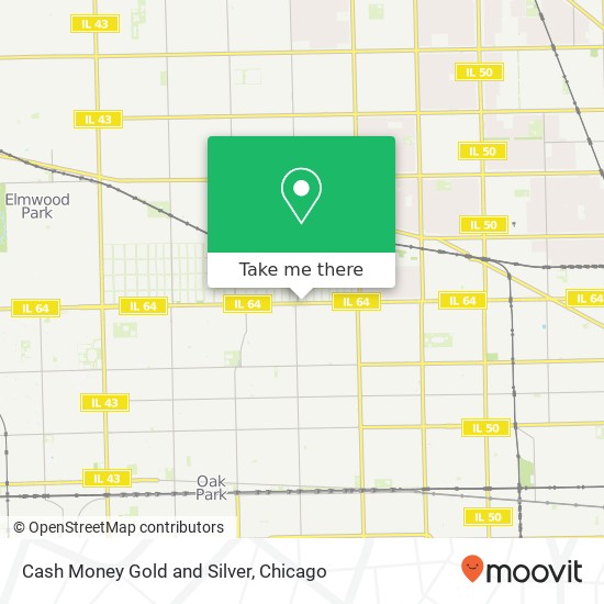 Cash Money Gold and Silver map