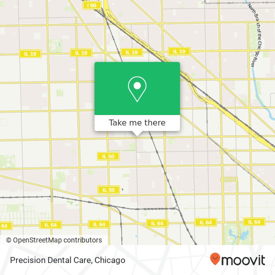 Precision Dental Care map