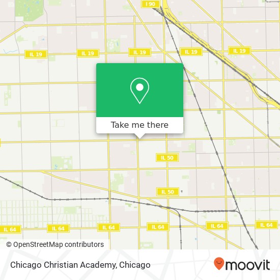 Chicago Christian Academy map