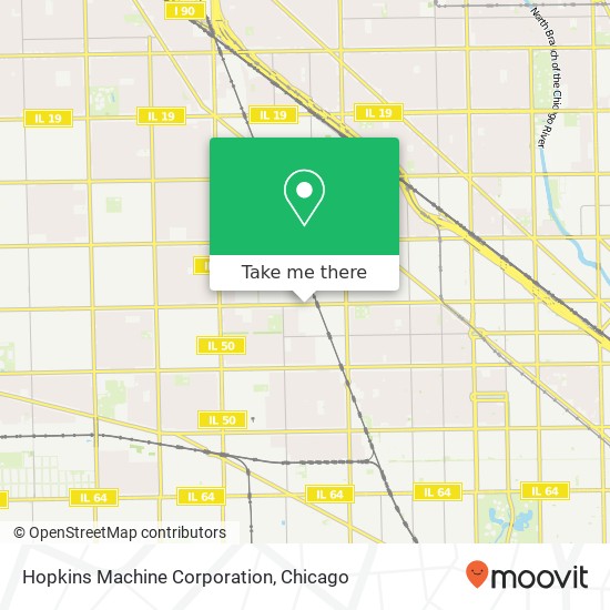 Mapa de Hopkins Machine Corporation