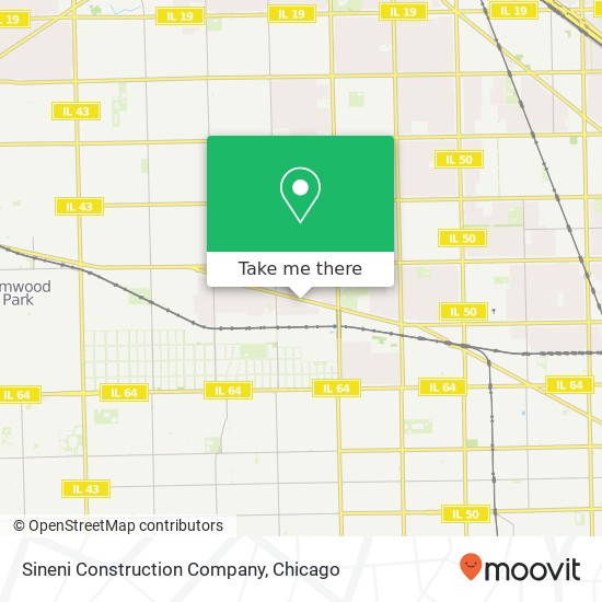 Sineni Construction Company map