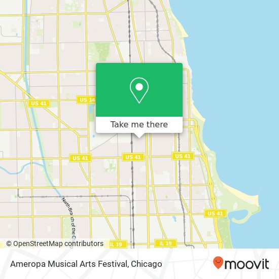 Ameropa Musical Arts Festival map