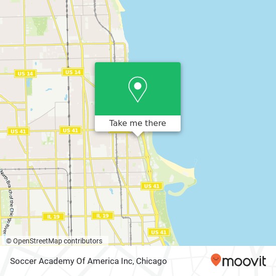 Soccer Academy Of America Inc map