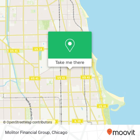 Molitor Financial Group map