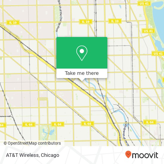 AT&T Wireless map