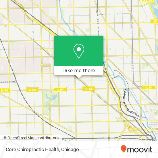 Core Chiropractic Health map