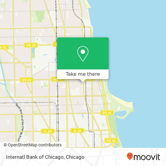 Internatl Bank of Chicago map