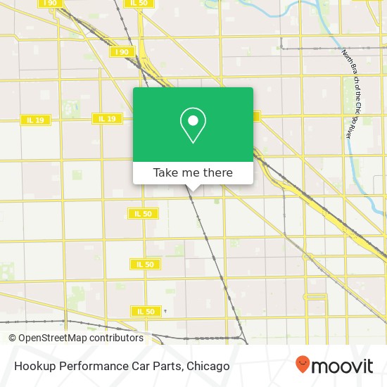 Mapa de Hookup Performance Car Parts