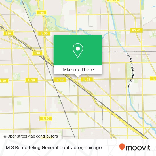 M S Remodeling General Contractor map