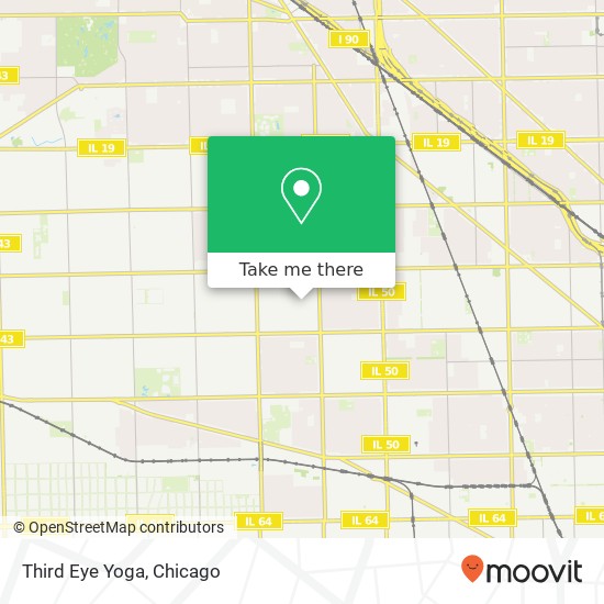 Third Eye Yoga map