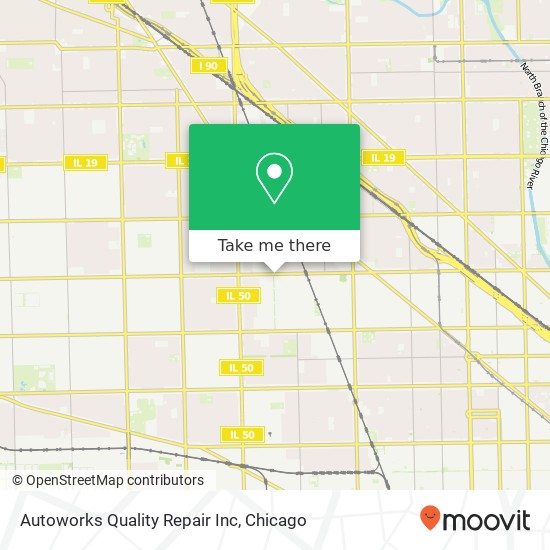 Mapa de Autoworks Quality Repair Inc