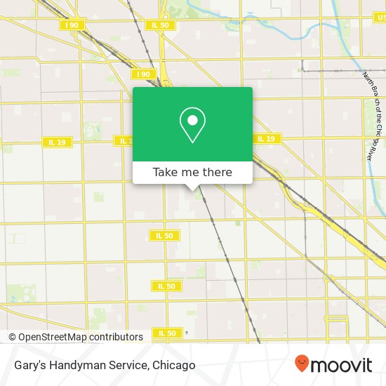 Mapa de Gary's Handyman Service