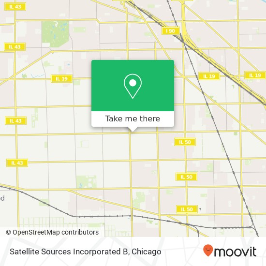 Satellite Sources Incorporated B map