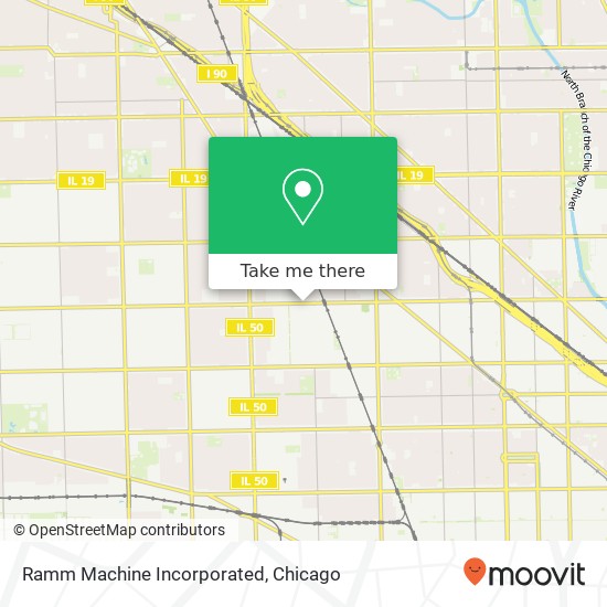 Mapa de Ramm Machine Incorporated