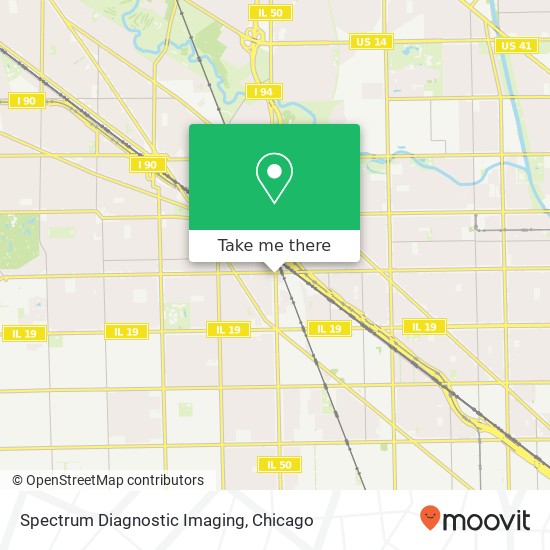 Mapa de Spectrum Diagnostic Imaging