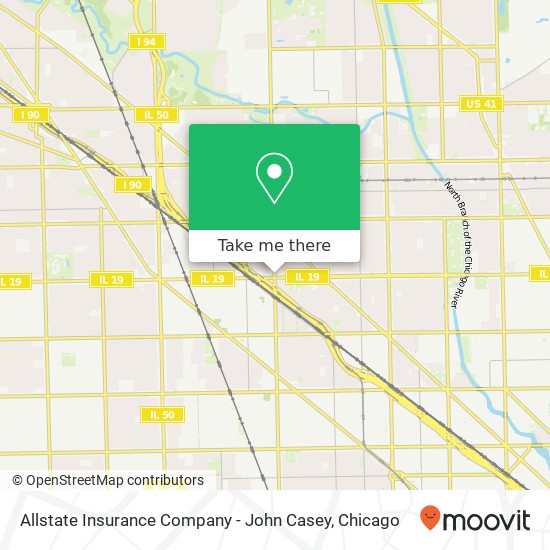 Mapa de Allstate Insurance Company - John Casey