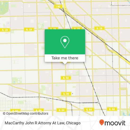 Mapa de MacCarthy John R Attorny At Law