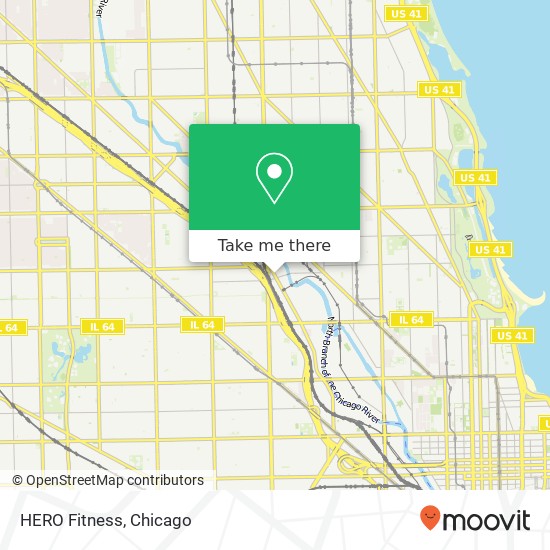 HERO Fitness map