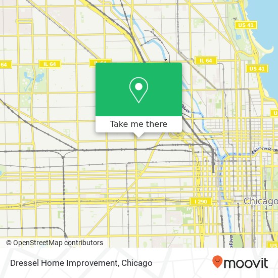 Dressel Home Improvement map