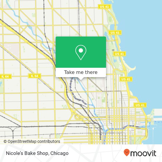 Nicole's Bake Shop map