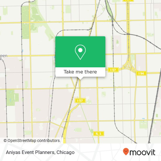 Aniyas Event Planners map