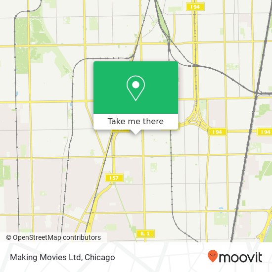 Making Movies Ltd map