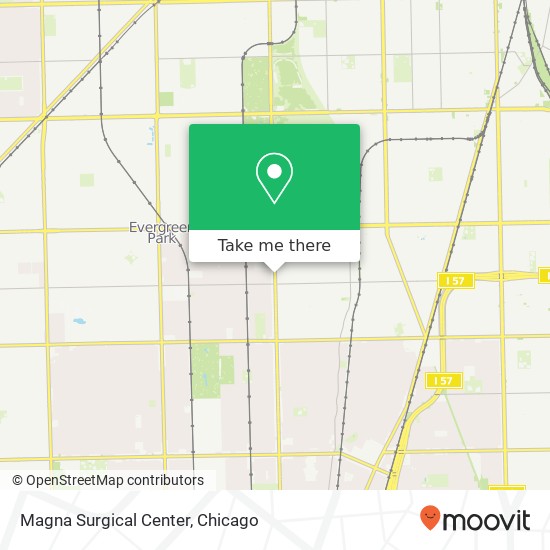 Mapa de Magna Surgical Center