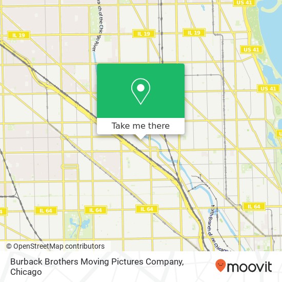 Mapa de Burback Brothers Moving Pictures Company