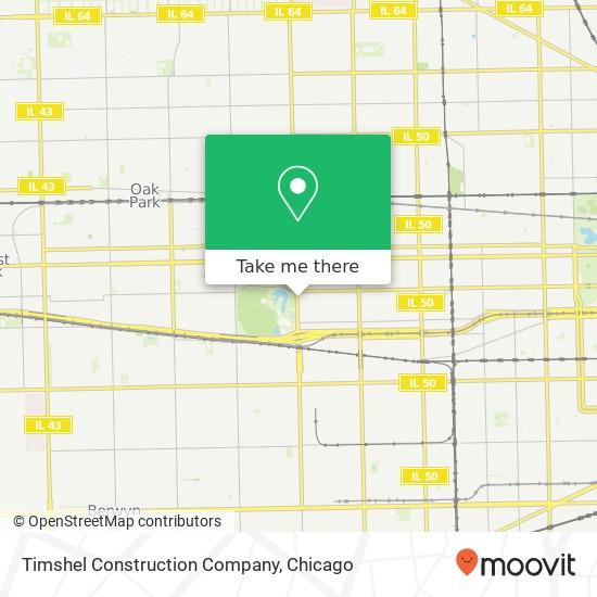 Timshel Construction Company map