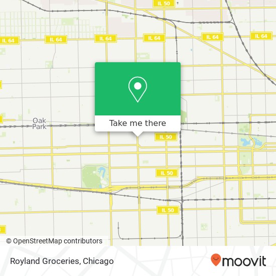 Royland Groceries map