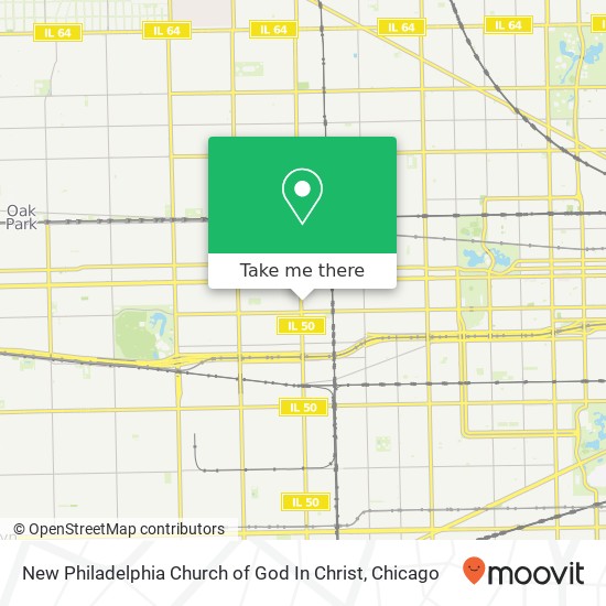 Mapa de New Philadelphia Church of God In Christ