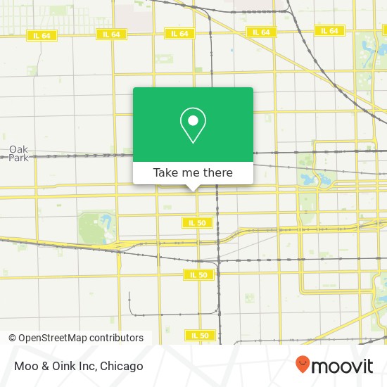 Moo & Oink Inc map