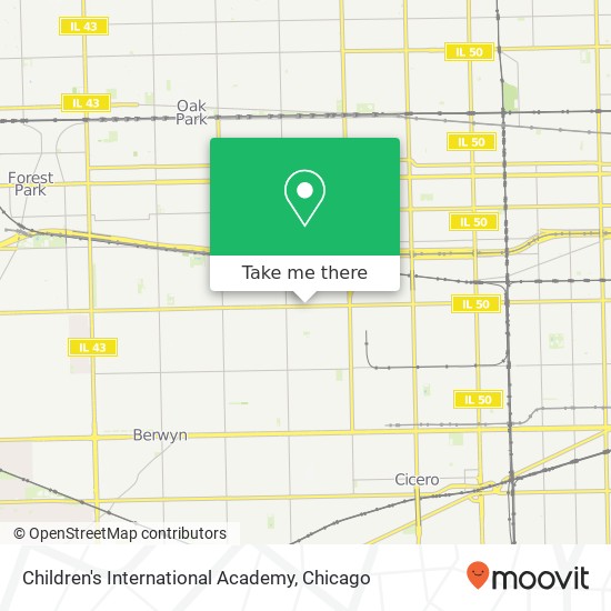 Children's International Academy map