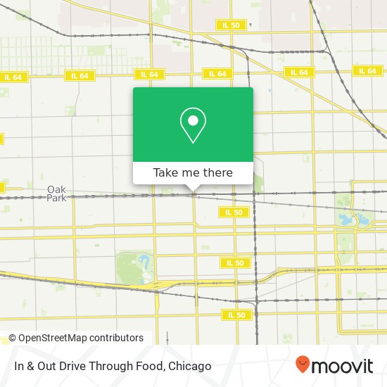 Mapa de In & Out Drive Through Food