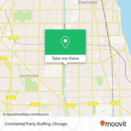 Continental Party Staffing map