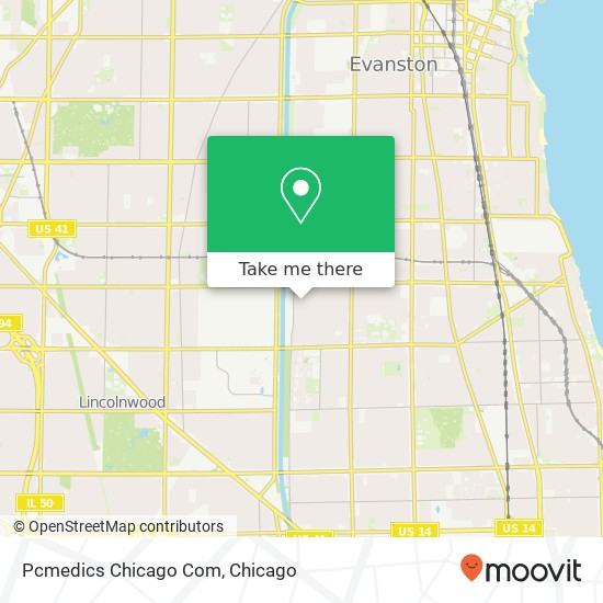 Pcmedics Chicago Com map