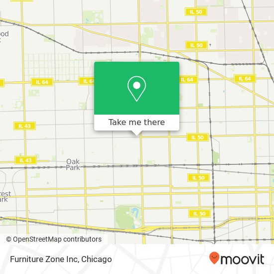 Furniture Zone Inc map