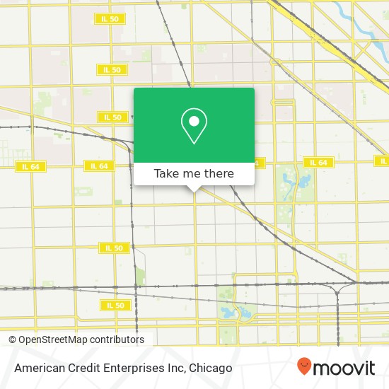 American Credit Enterprises Inc map