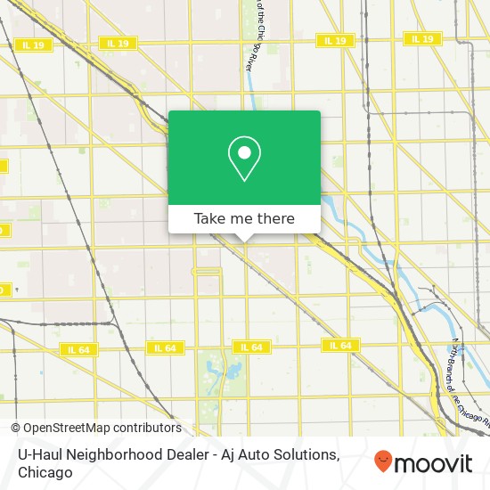 U-Haul Neighborhood Dealer - Aj Auto Solutions map