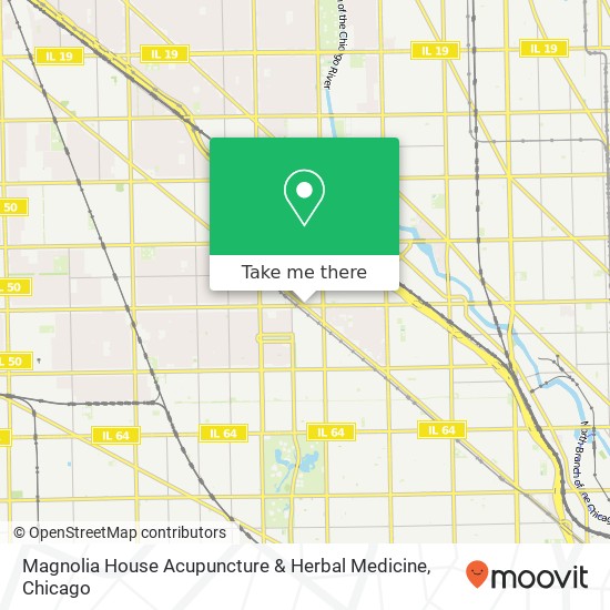 Mapa de Magnolia House Acupuncture & Herbal Medicine