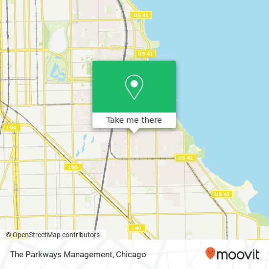 The Parkways Management map