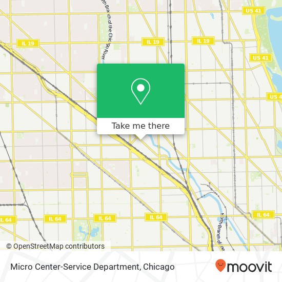 Micro Center-Service Department map