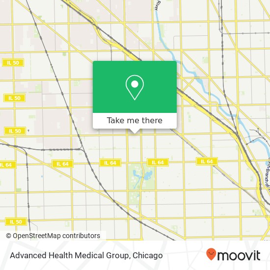 Advanced Health Medical Group map