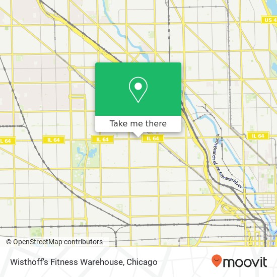 Wisthoff's Fitness Warehouse map
