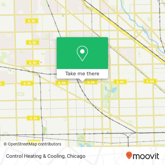 Control Heating & Cooling map