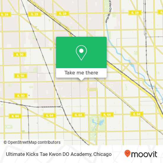 Ultimate Kicks Tae Kwon DO Academy map