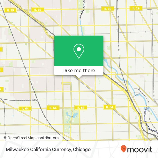 Mapa de Milwaukee California Currency